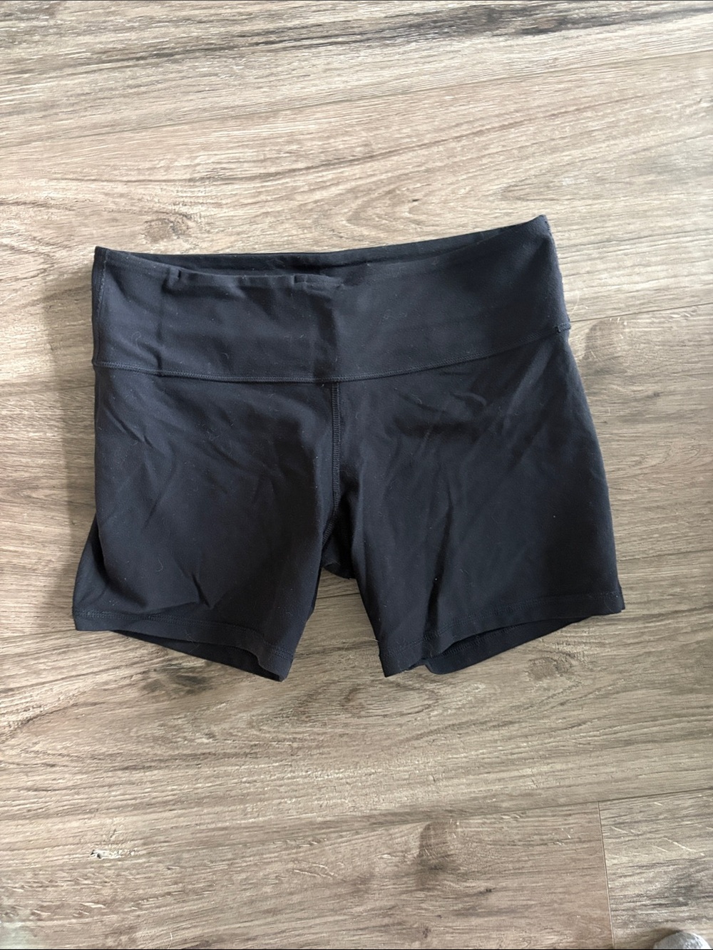 lululemon athletica Black High-Rise Bike Shorts